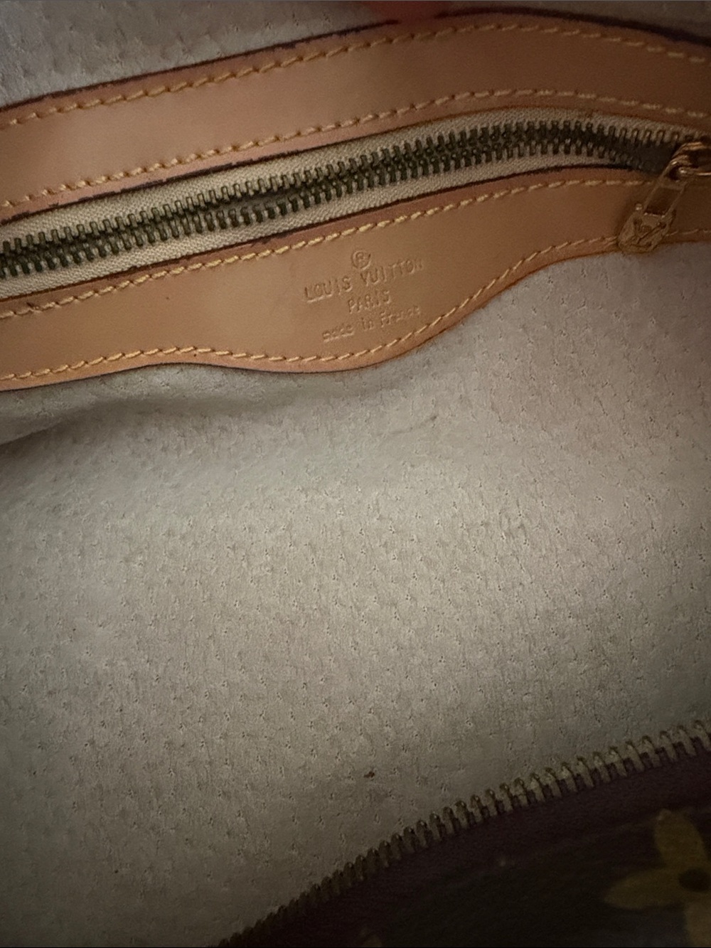 Copy- dupe LV Monogram Papillon fashion handbag leather fun purse zipper bag - Picture 6 of 9